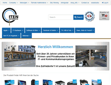 Tablet Screenshot of iteninformatik.ch